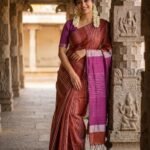 Jute Tussar Silk saree